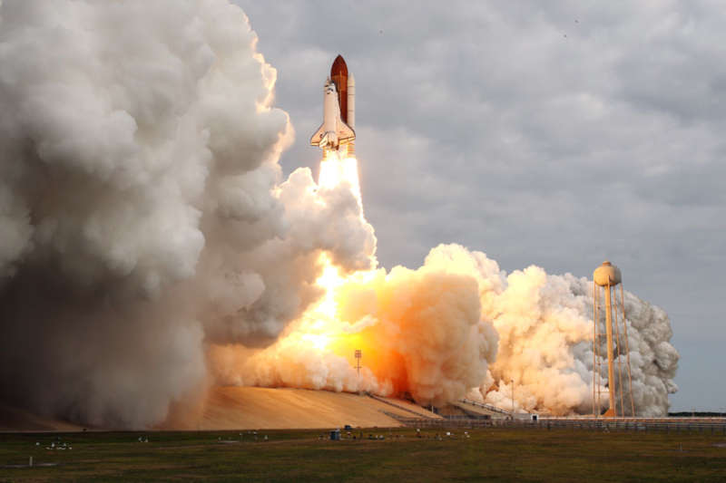 The Last Launch of Space Shuttle Endeavour