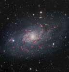 Галактика М33 в Треугольнике