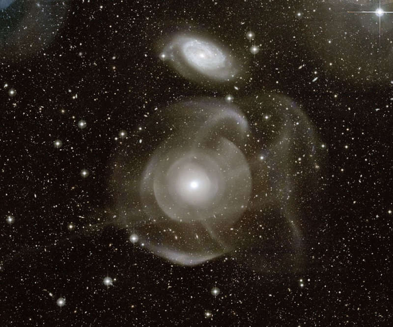 Galaxy NGC 474: Cosmic Blender