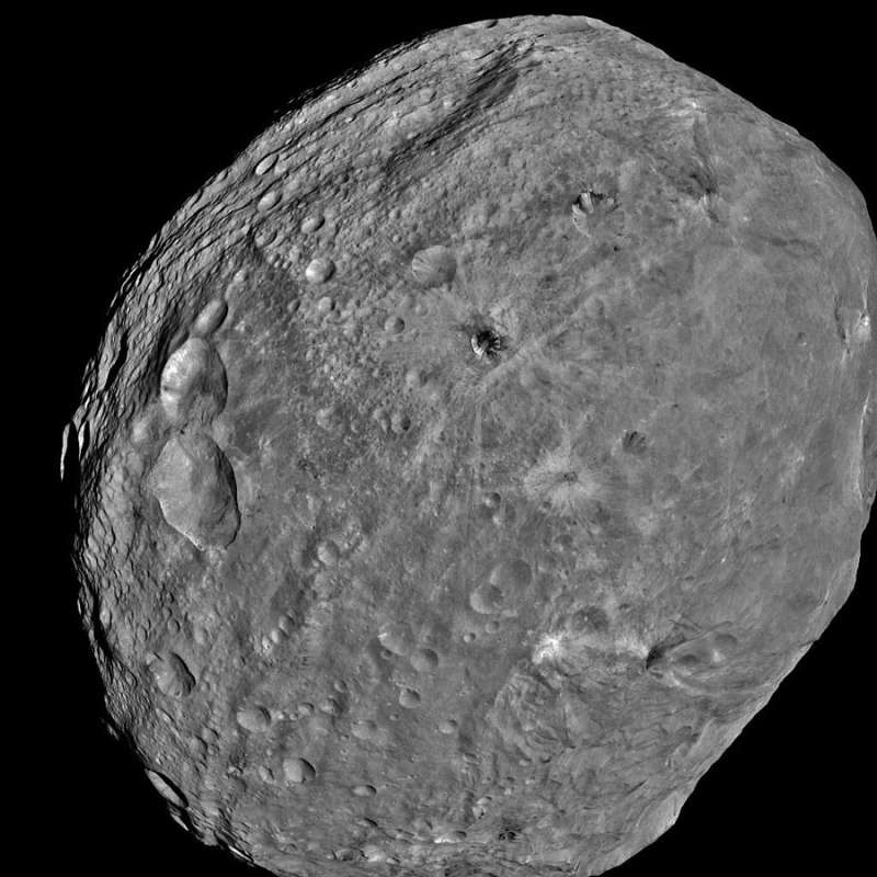 Asteroid Vesta Full Frame