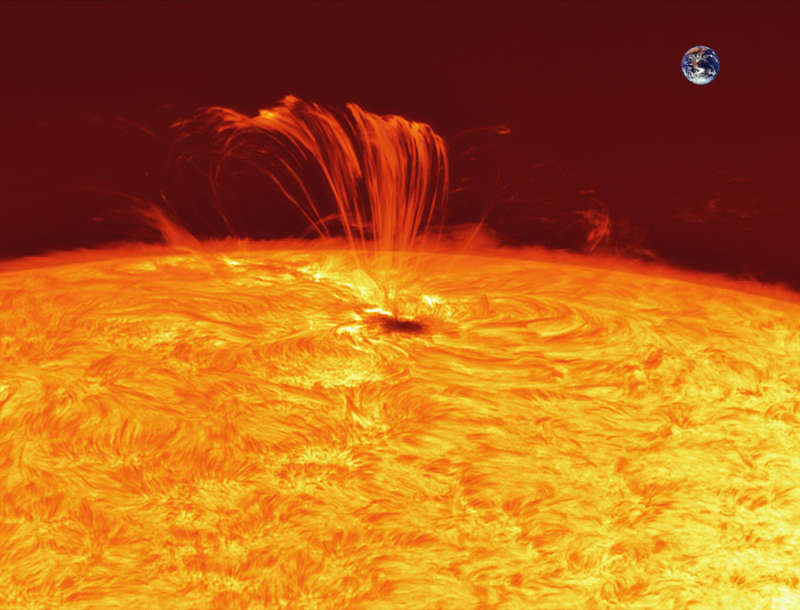 Violent Sunspot Group AR 1302 Unleashes a Flare