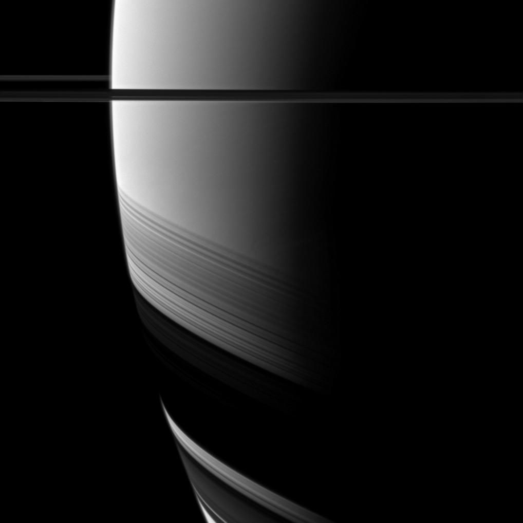 Saturn: Shadows of a Seasonal Sundial
