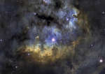 NGC 7822 v sozvezdii Cefeya