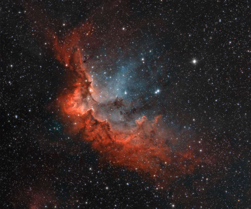 NGC 7380: tumannost' Koldun