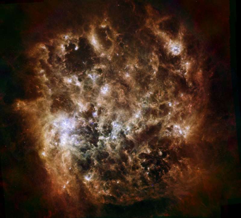 Infrared Portrait of the Large Magellanic Cloud
