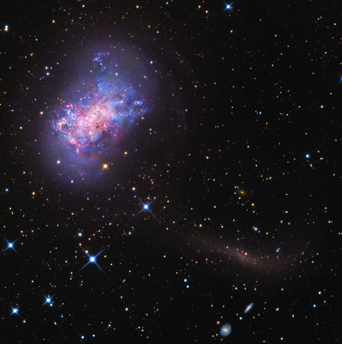 NGC 4449: Star Stream for a Dwarf Galaxy