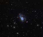 Галактика NGC 3239 и сверхновая SN 2012A