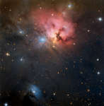 NGC 1579: северная Трехраздельная туманность