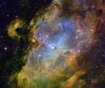 Туманность Орла с обсерватории Китт-Пик