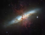 M82: галактика со сверхгалактическим ветром