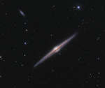 NGC 4565: галактика на ребре