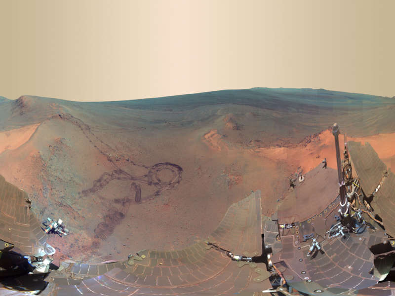 Greeley Panorama on Mars