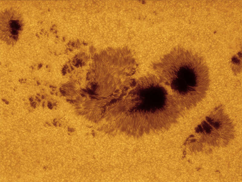 AR1520: Islands in the Photosphere