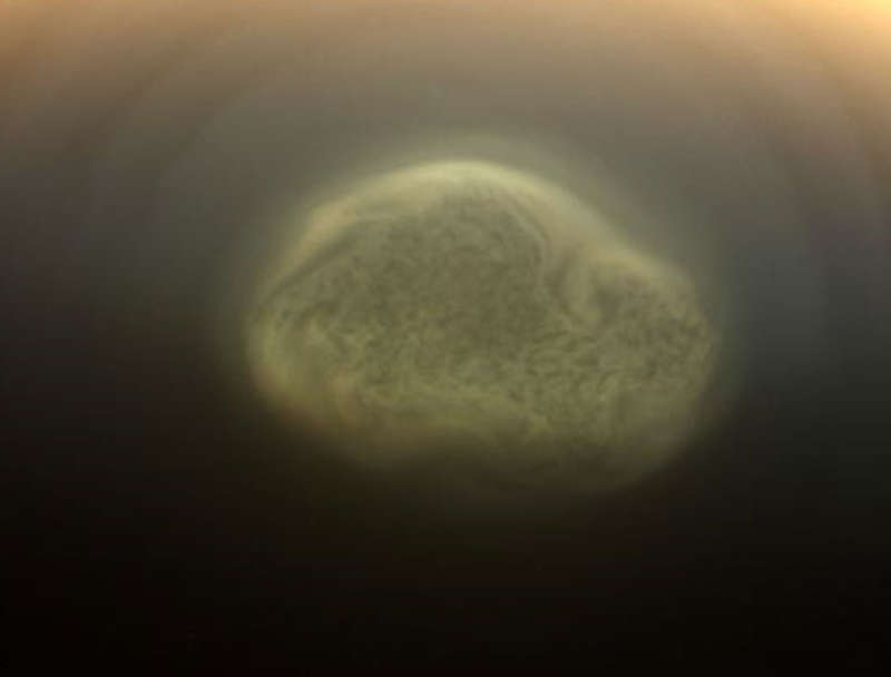 South Polar Vortex Discovered on Titan