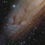 NGC 206 i zvezdnye oblaka Andromedy