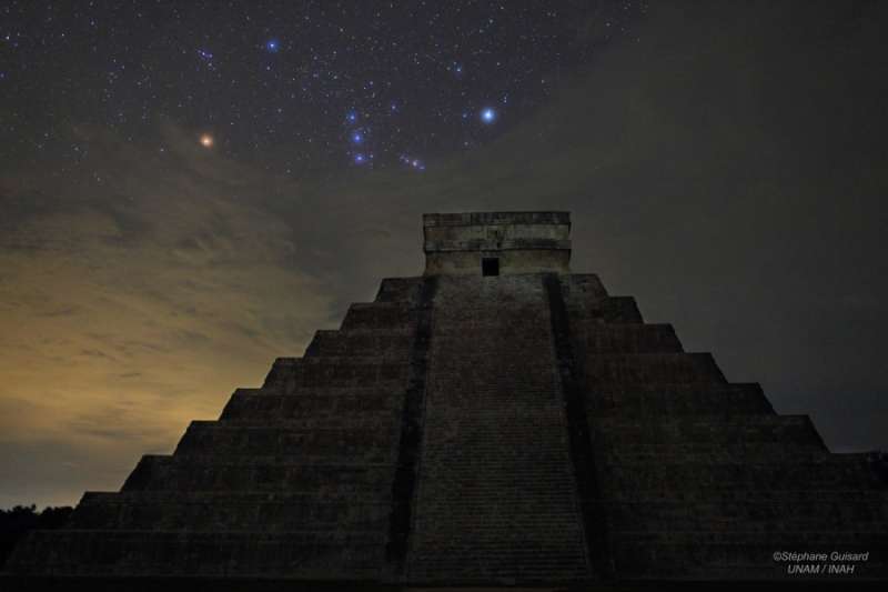 Orion over El Castillo