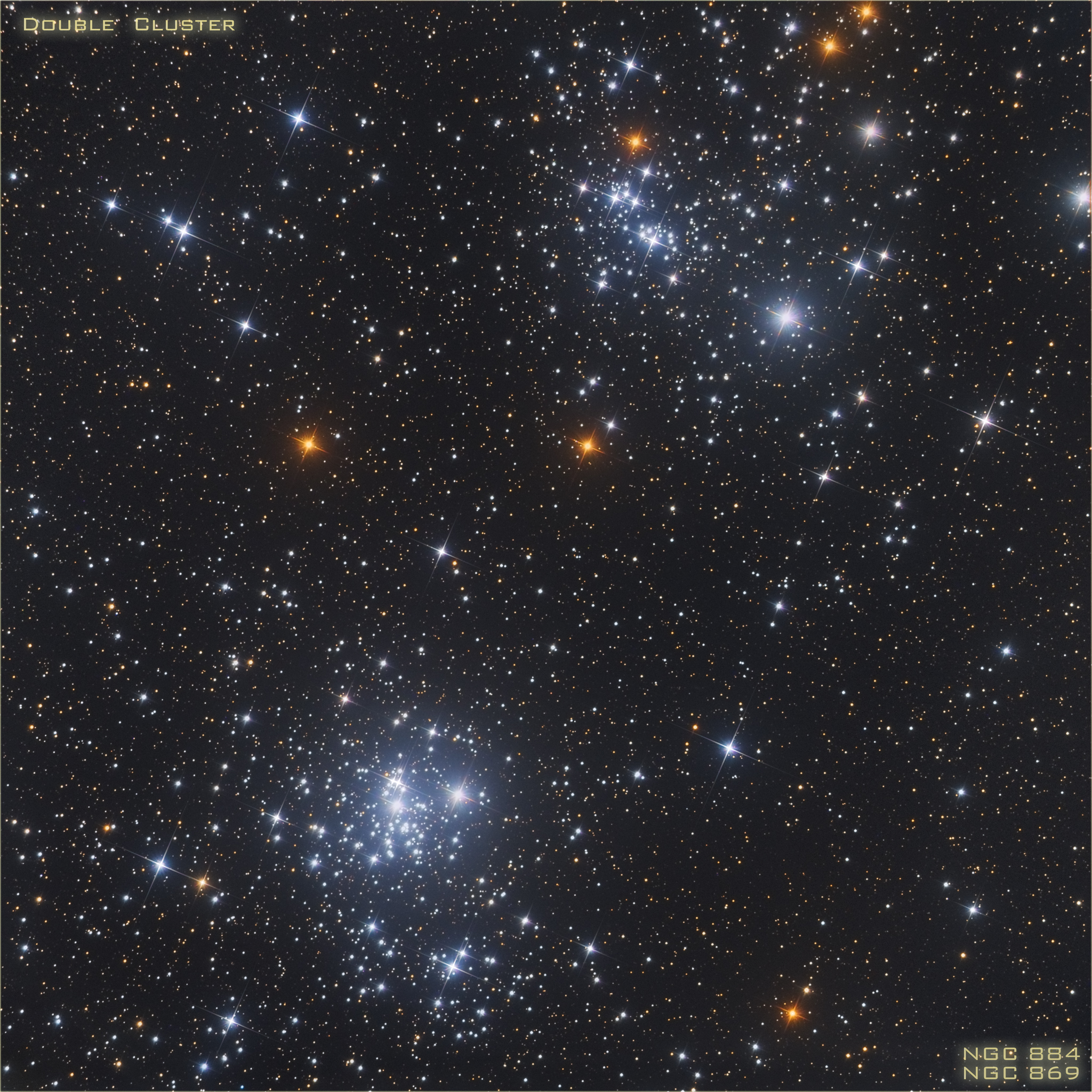 A Double Star Cluster