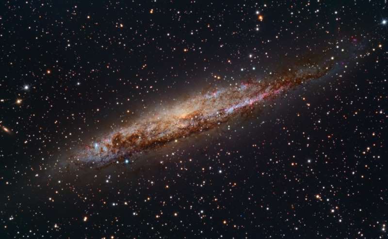 Nearby Spiral Galaxy NGC 4945