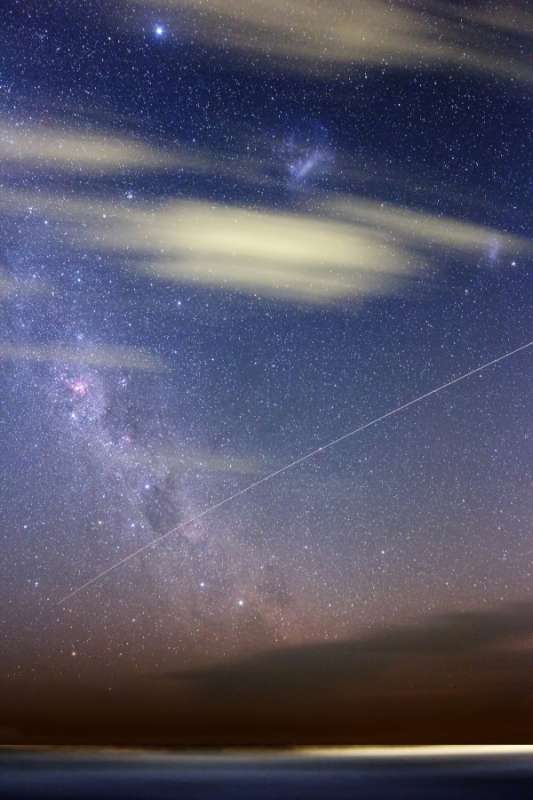 ISS and the Summer Milky Way