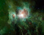 Инфракрасный Орион от спутника WISE