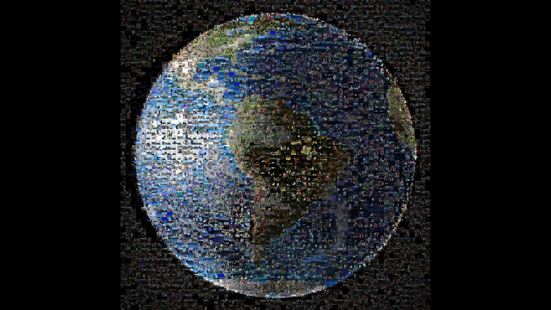 Земля машет Сатурну