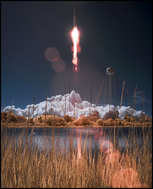 Запуск ракеты Антарес