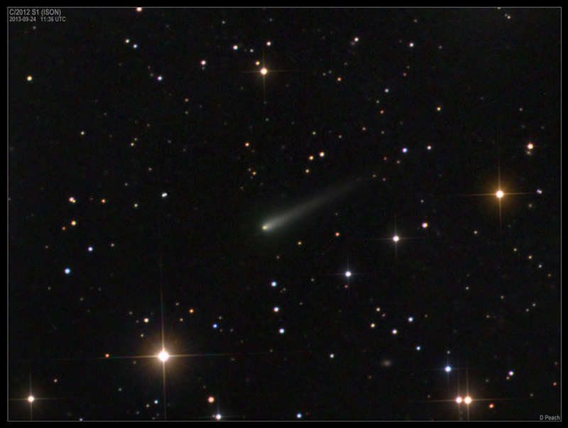 Комета ISON приближается