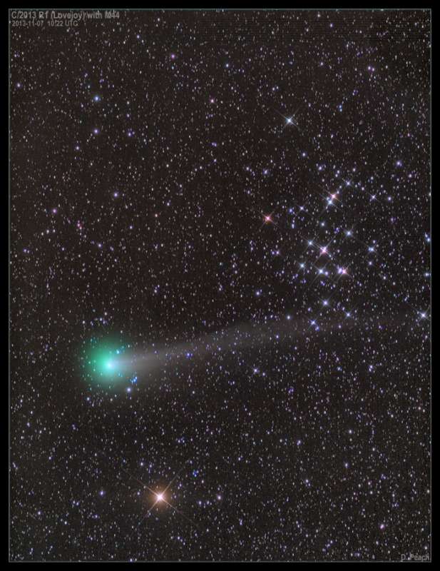 Comet Lovejoy with M44