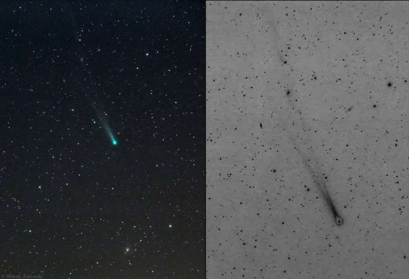 Активная комета ISON