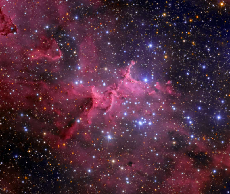 Melotte 15 in the Heart