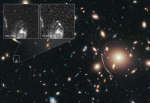 Скопление галактик увеличило яркость далёкой сверхновой