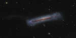 Prilivnoi hvost galaktiki Gamburger