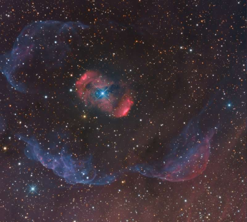 Galo tumannosti NGC  
6164