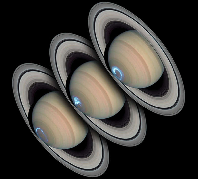 Persistent Saturnian Auroras