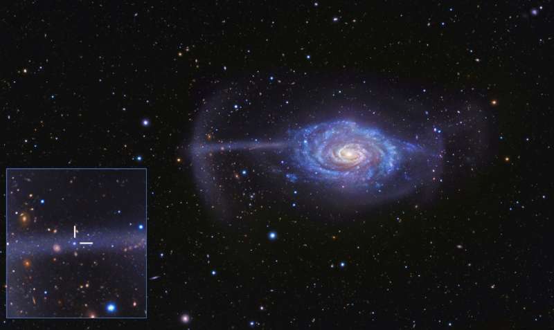 NGC 4651: The Umbrella Galaxy