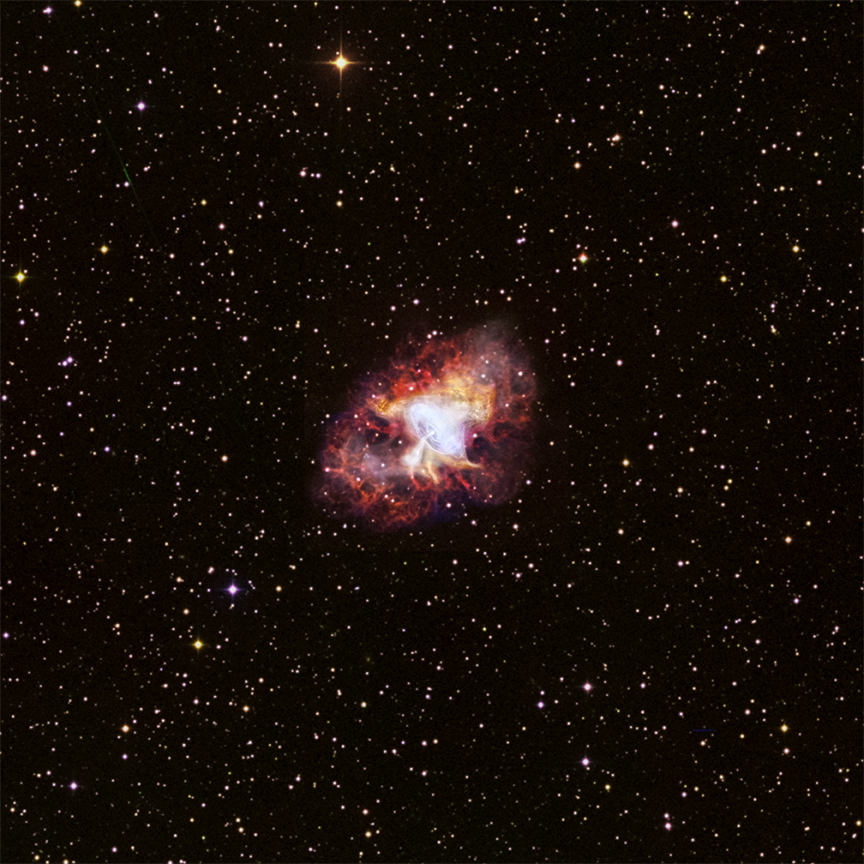 Cosmic Crab Nebula
