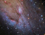NGC 206 и звездные облака Андромеды