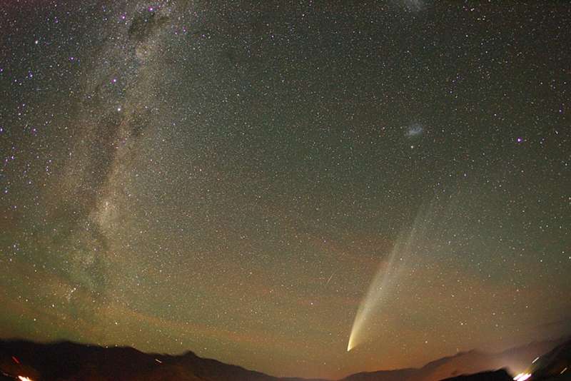 Comet McNaught Over New Zealand