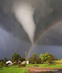 Tornado i raduga nad Kanzasom