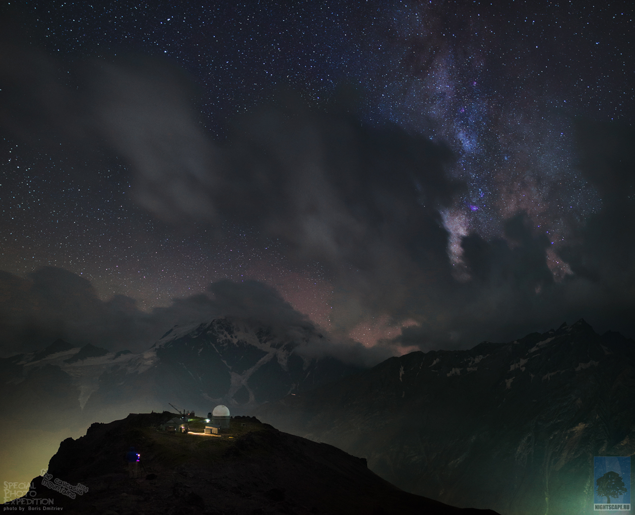 Observatory, Mountains, Universe