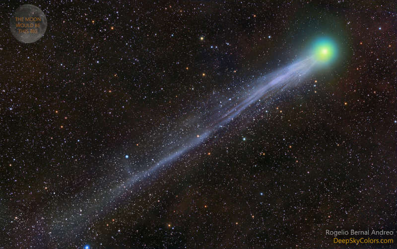 Comet Lovejoy s Tail