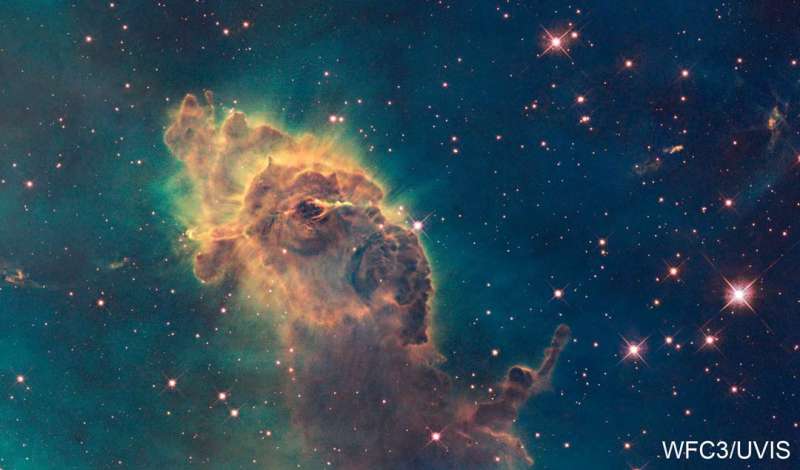 Carina Nebula Dust Pillar