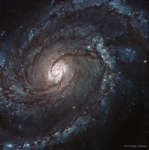 M100: galaktika s regulyarnym spiral'nym uzorom