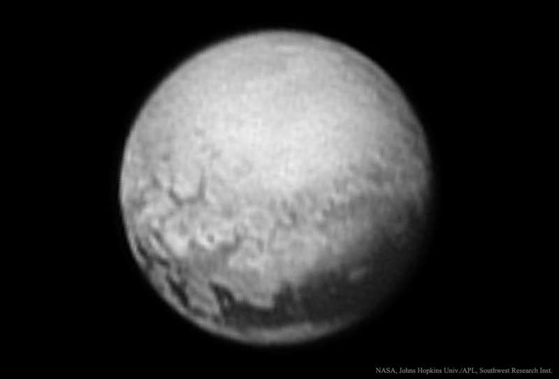 APOD: 2015 July 11  Geology on Pluto