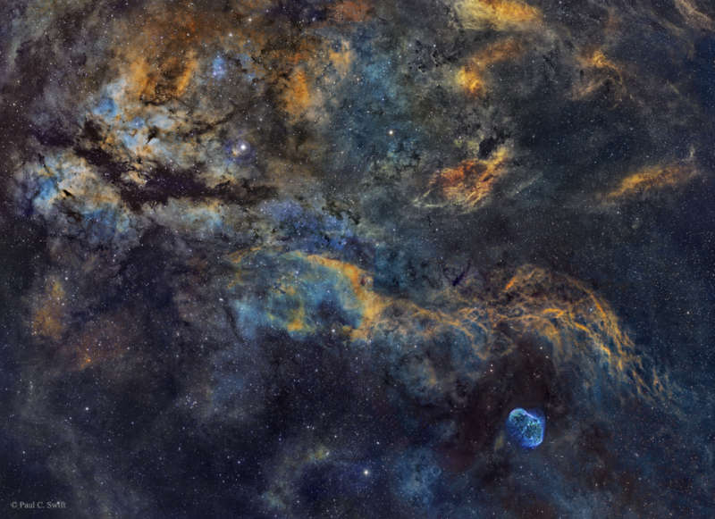 Central Cygnus Skyscape