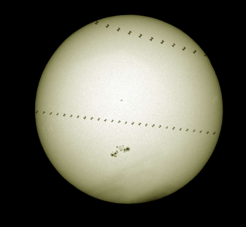 ISS Double Transit