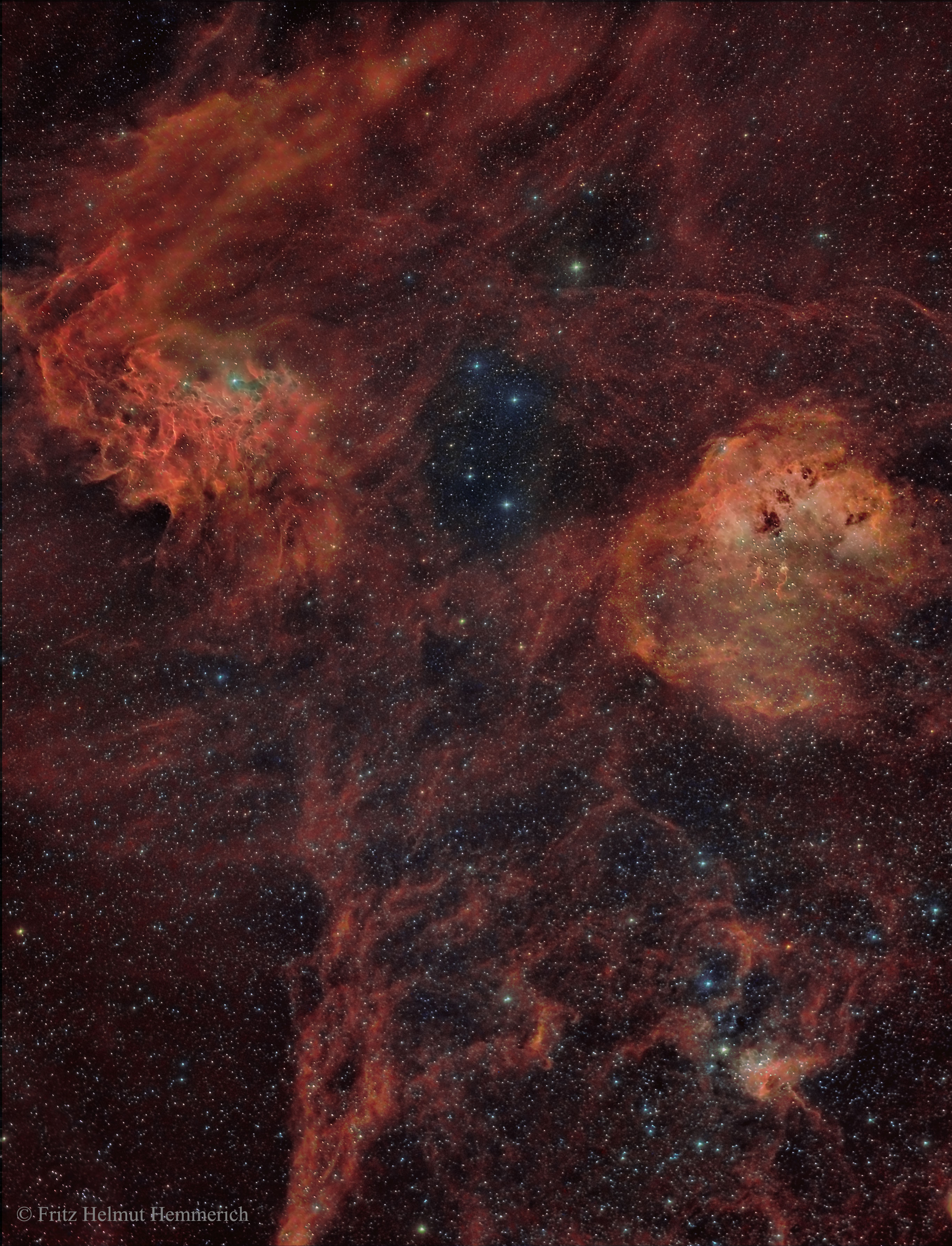 Nebulae in Aurigae