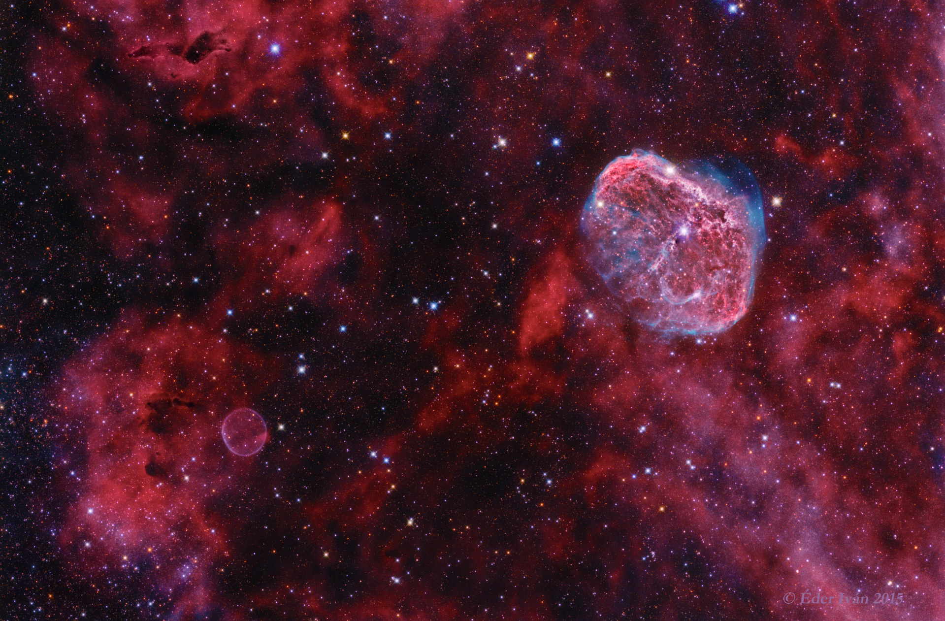 Cygnus: Bubble and Crescent