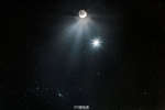 Комета встречается с Луной и Утренней звездой