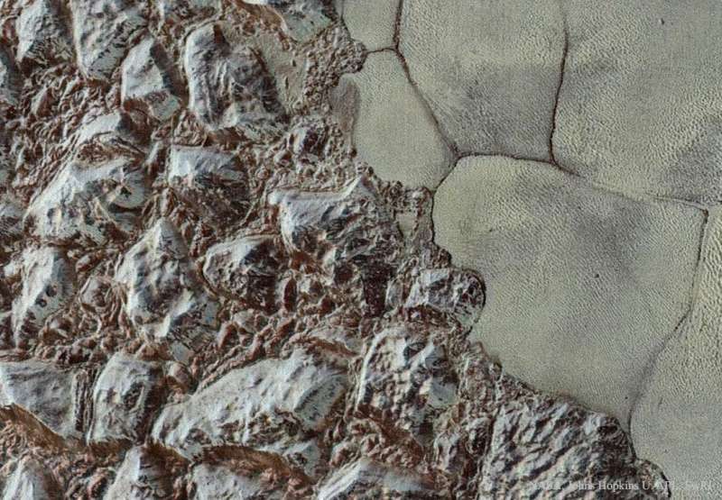 Плутон: от гор к равнинам